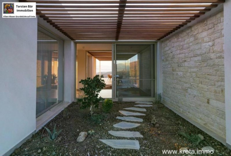 Pitsidia Villa mit Panoramablick bei Pitsidia/Kreta - Stil, Ruhe und authentisches Kreta auf 4.620 m² Haus kaufen